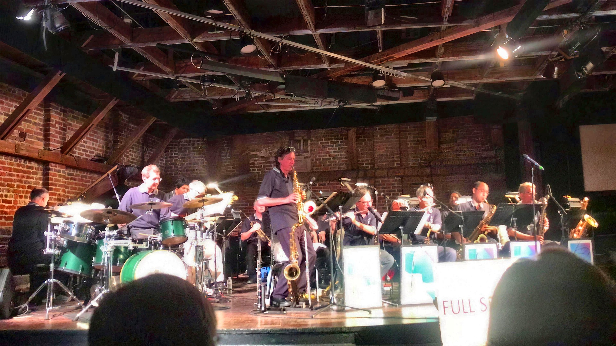 Dan with Full Spectrum Jazz Band