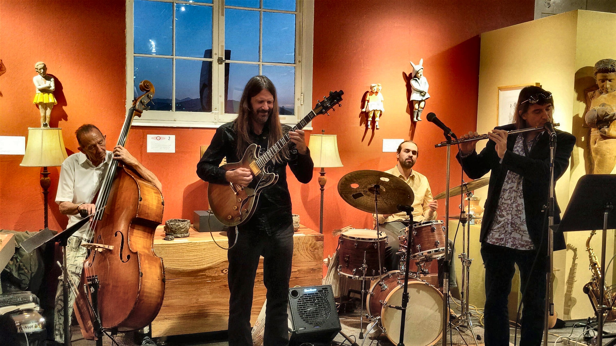 Chris & Neil & Joe & Dan playing together